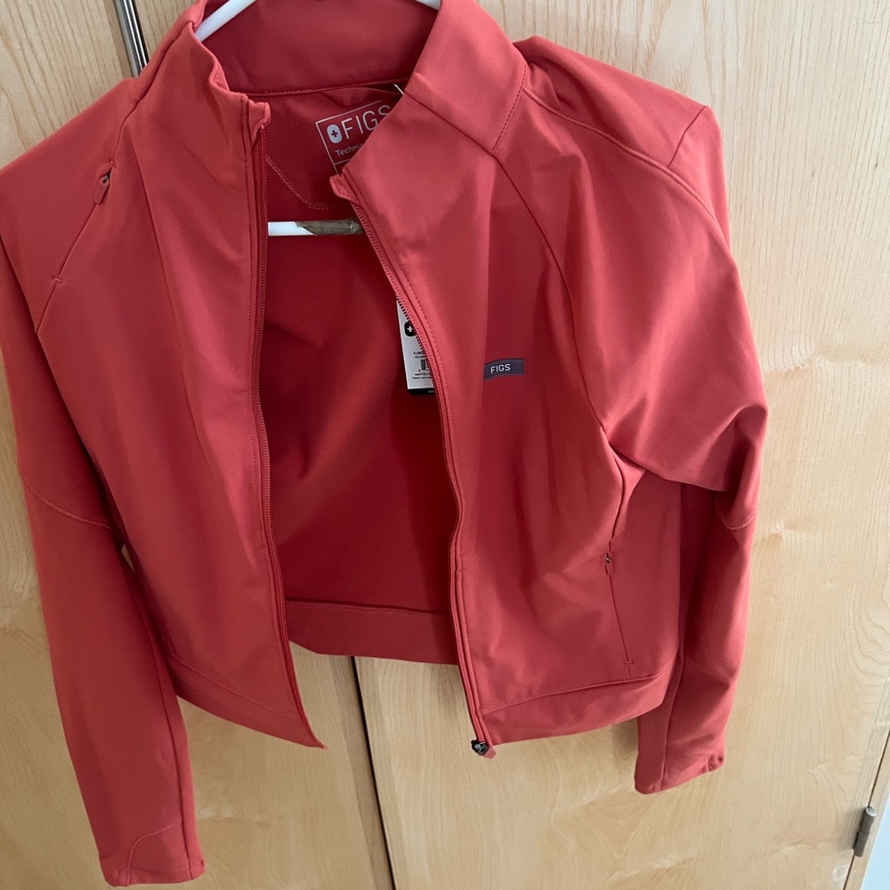 FIGS Women's Spiced Cider Contour Knit Jacket